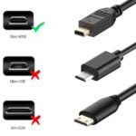 Cable Micro HDMI a HDMI 1.5 metros - Imagen 3