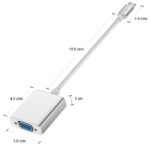 Adaptador USB C a VGA Macbook Retina Touch Bar - Imagen 3