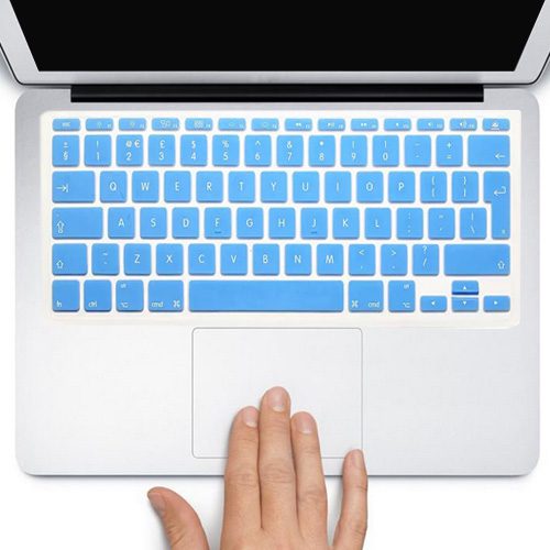 Protector Teclado Macbook iMac Celeste - Imagen 1