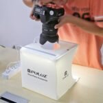 Mini Estudio fotográfico portátil 22 cms Led USB - Imagen 6